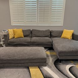 Sofa With Pillows 