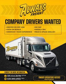 Drivers Needed