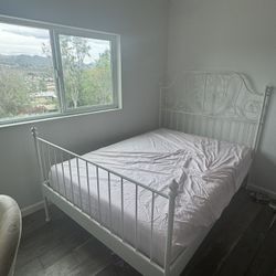 IKEA White Bed Frame - Full Size