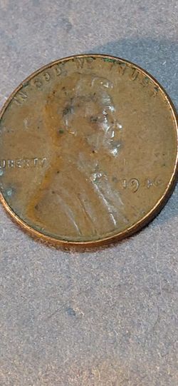 1946 Wheat Penny No Mint Mark L on Rim and other Errors