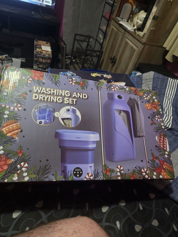 Brand New Washing And Drying Set
