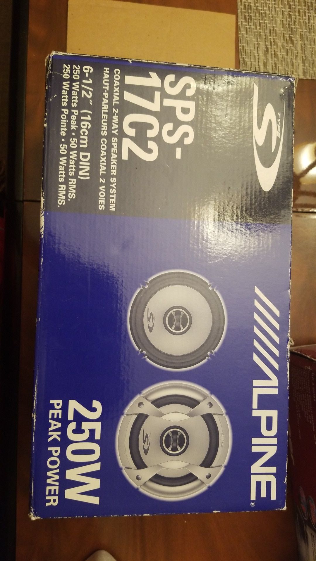 Alpine SPS-17C2 CAR SPEAKER