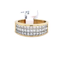 18Kt Yellow Gold Diamond Band Ring 7.40g 2.3CTW Size 7.75 173093/11