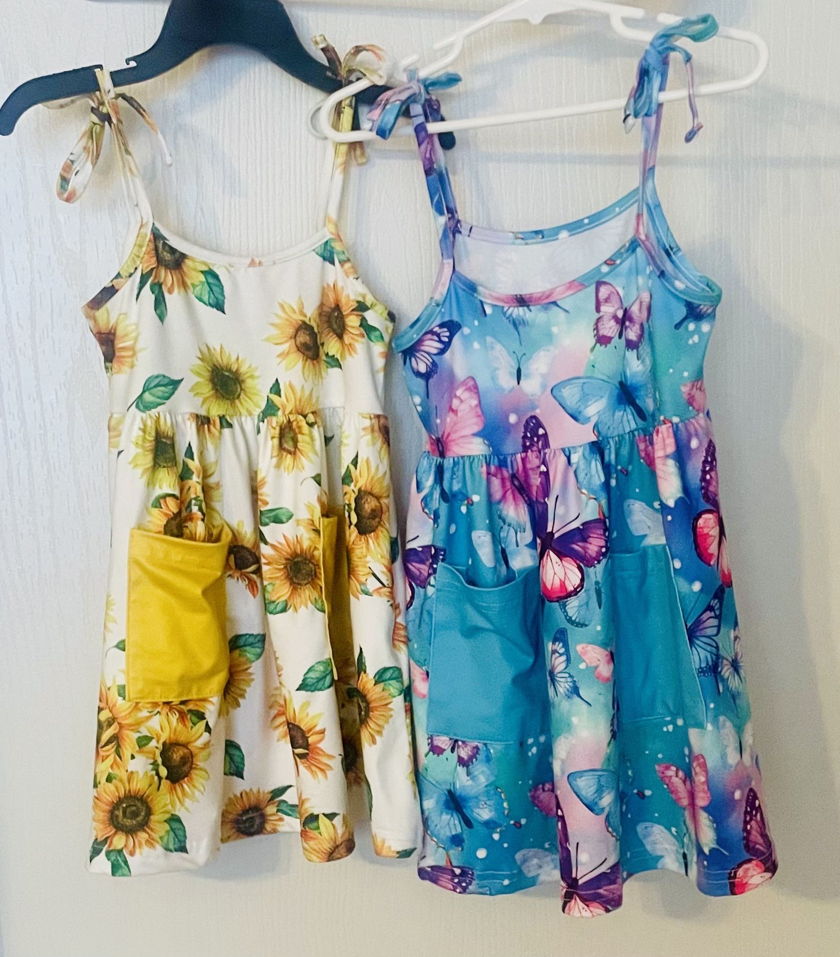 Toddler Girls Summer Dresses-Both Size 3T