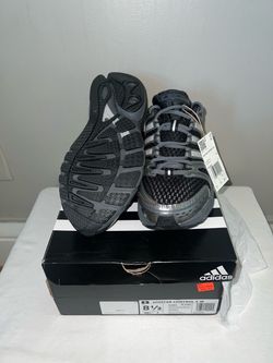 Size 7Y, 8.5W Adidas Adistar Control 5 Core Black Grey