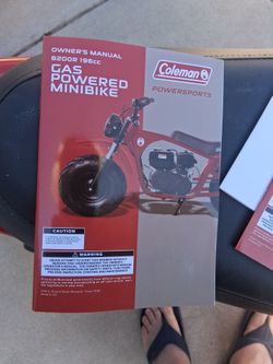 Coleman Powersports B200R 196cc Gas Minibike