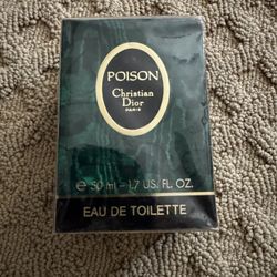 POISON by Christian Dior Perfume 50 Ml EDT Splash for Women Vintage