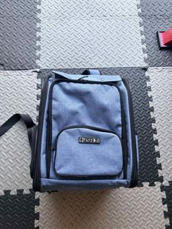 🐾 Petskd Expandable Pet Carrier Backpack — Blue