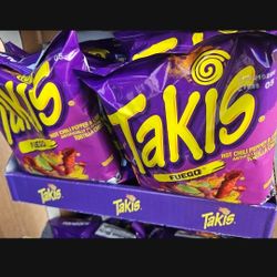 TAKIS!!! LOTS OF TAKIS!!! 60 BAGS!