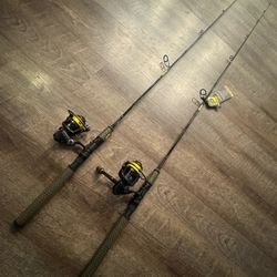 New Spinning Fishing Rods. Ready to Go.  Profischncy 