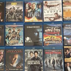 15 Blu-Ray Movies Lot