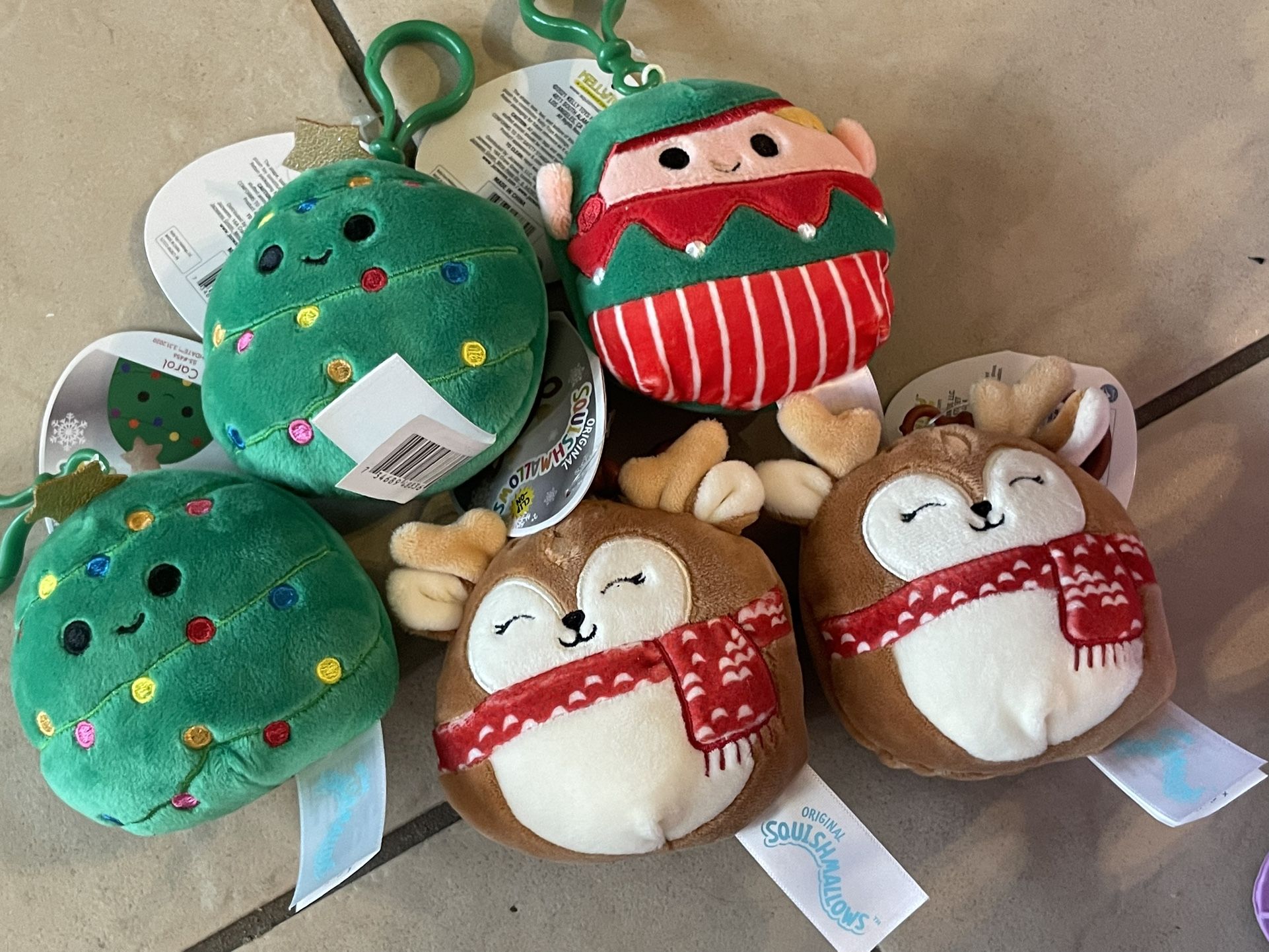 Squishmallows Christmas Themed