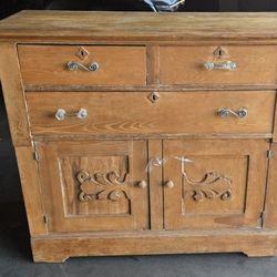 Antique Buffet Cabinet 