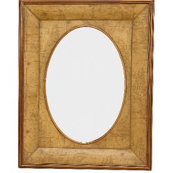 Vintage World Map Mirror – 42x32 | Statement Piece, Ready to Hang