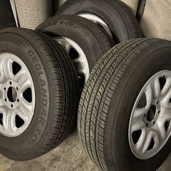 Tires/wheels