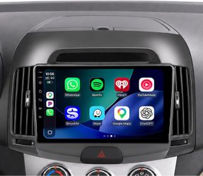 Hyundai Elantra 2007-2010 Android Car Stereo 9” Touchscreen Wireless CarPlay & Android Auto