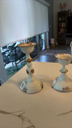 Candle holders   Tin