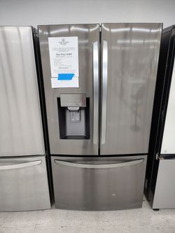 $749 (THIS WEEK ONLY: 50% OFF FRENCH 3 DOOR REFRIGERATORS) LG 28Cu Ft 36 W