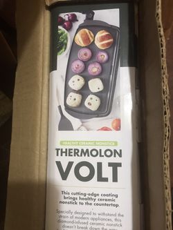 Thermolon Volt….. Electric Grilling 