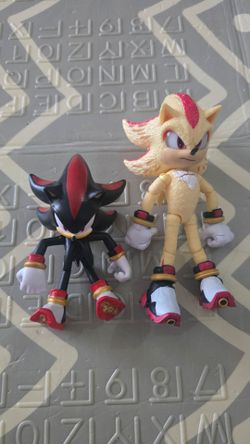 Sonic and shadow figurines