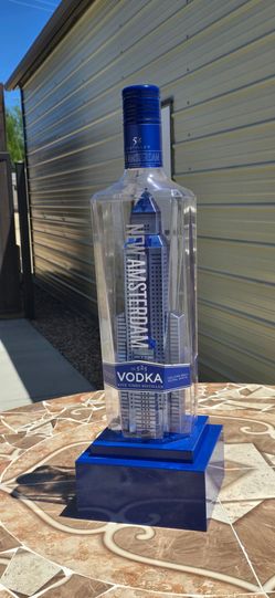New Amsterdam Vodka Mancave Display 31in Tall