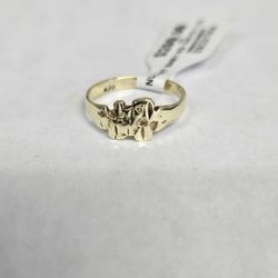 10kt Gold Baby Nugget Ring