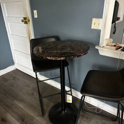 Two  Chairs/ Bar Stool 