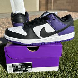  Nike SB Dunk Low PRO Court Purple NEW/SNKRS RECEIPT Size: 5.5 $130 FIRM FIRM! 