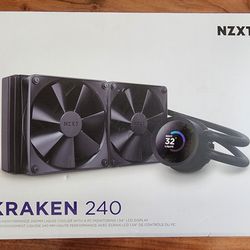 NZXT Kraken 240 AIO Liquid CPU Cooler