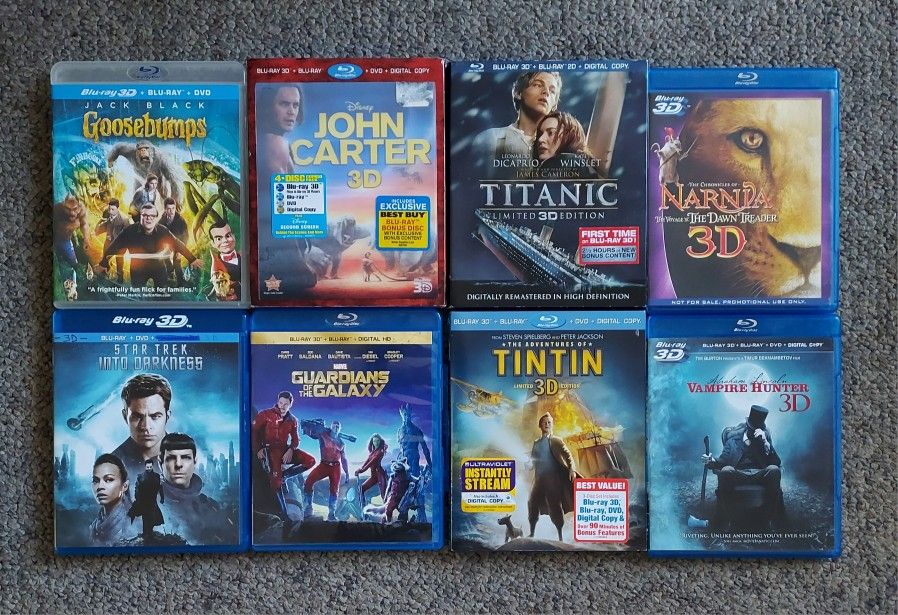 3D Blu-rays
