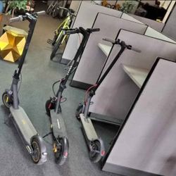 3 Electric Scooters Available