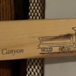 Handcrafted Grand Canyon wood decor new