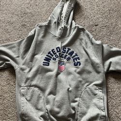 Mens US Soccer New Era Hoodie XL Retails For 95$