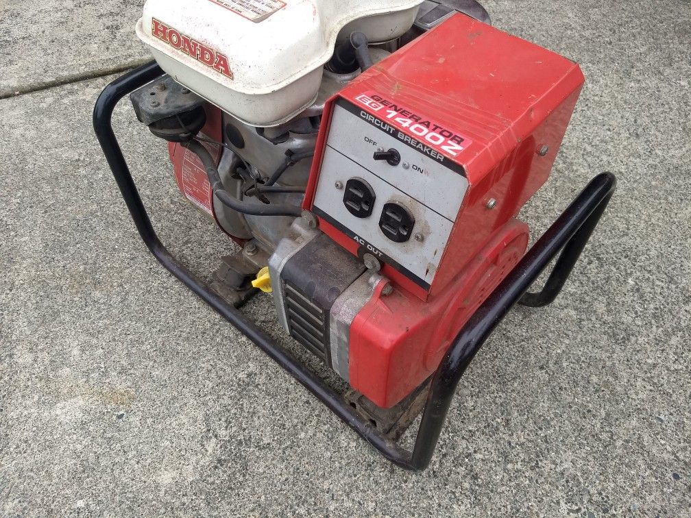 Honda EG 1400 watt generator