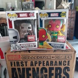 Marvel Bobbleheads Unopened In Mint Condition Come Together As A Set