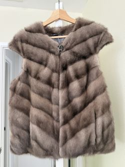fur vest