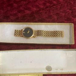 Movado quartz watch 