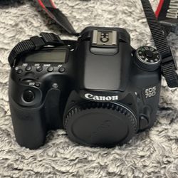 Canon 70D With EFS 18-135 Lens