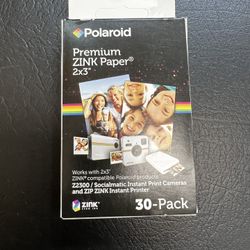 30 Sheets Pack Polaroid ZINK Photo Paper Camera Film 2x3 Inch Snap Z2300 New