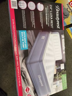 Beautyrest 24" luxa rest queen size air mattress