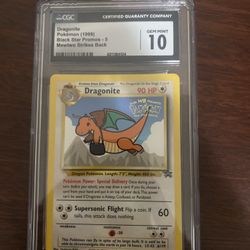 Dragonite (1999) Black star promo -5 Mewtwo strikes back