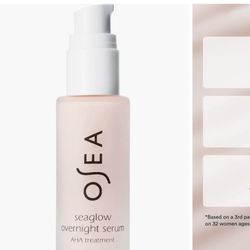 New OSEA Seaglow Overnight Serum AHA Treatment