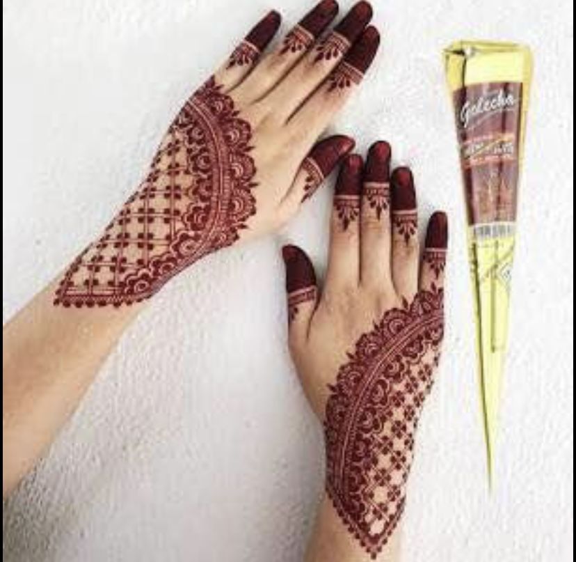 Maroon Henna Cone