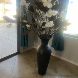Silk Plant With Vase