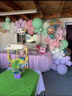 Pastel Scheme Balloon Garland
