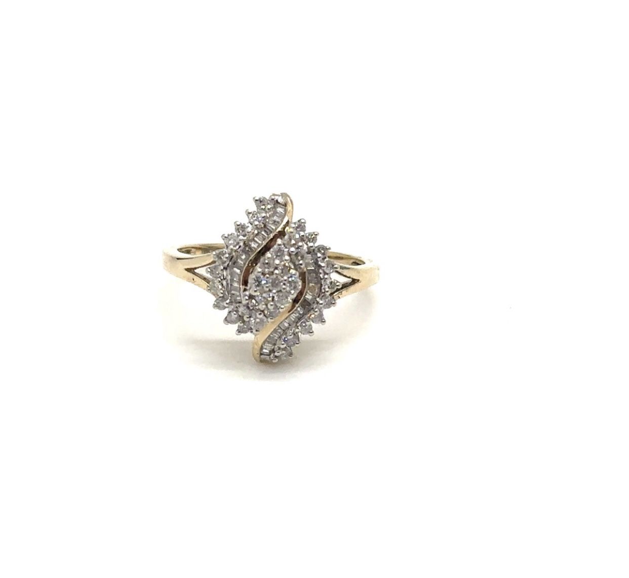 Lady’s Ring 63 Diamonds 10K YG EPJ027430
