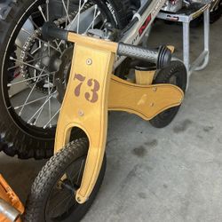 Wooden Balance Bike
