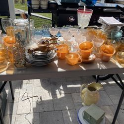 Vintage Depression Glass Ware/pyrex/Corel And More