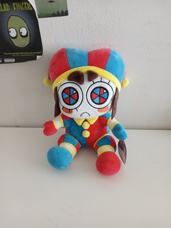 DIGITAL CIRCUS Plush 12" POMNI STUFFED TOY Glitch Official New with TAG.