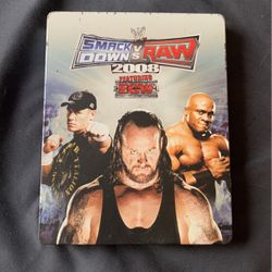 Smackdown Vs Raw 2008 Bonus Disk in Metal Case